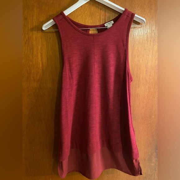 Pack of 3 J. Crew Factory Women's Sleeveless Drapey Scoop Neck Tank Tops Sz S - Picture 2 of 6